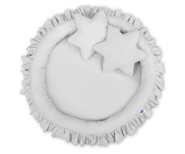 Nest with flounce - gray - Image 10