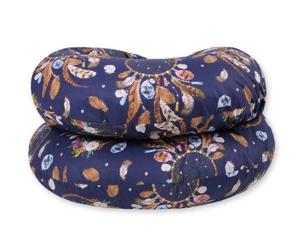 Maternity Support Pillow C - dream catchers dark blue - Image 3