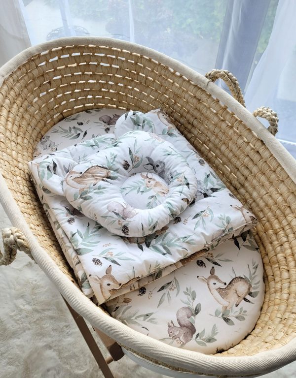 Duvet with pillow Teddy - 2pcs set - woodland olive - Image 4