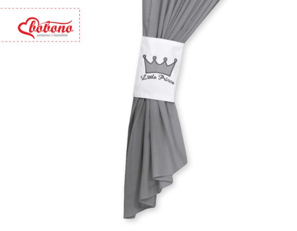 Curtains for baby room- Little Prince/Princess anthracite - Image 4