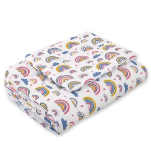 Bedding set 2-pcs 75x100cm NEWBORN - rainbow