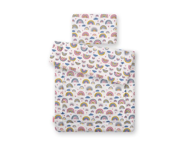 Bedding set 2-pcs 75x100cm NEWBORN - rainbow - Image 2