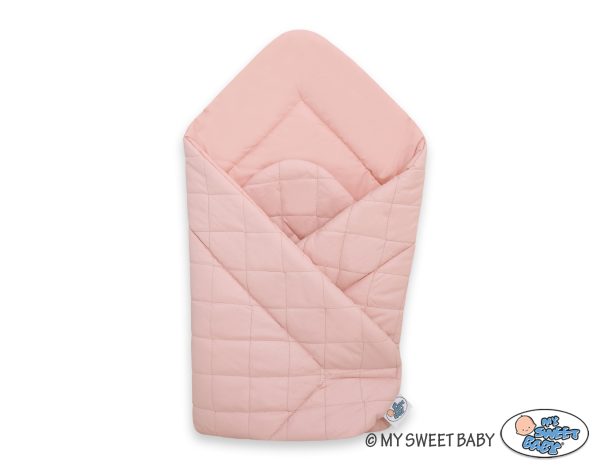 Baby nest quilted - pastel pink - Image 2