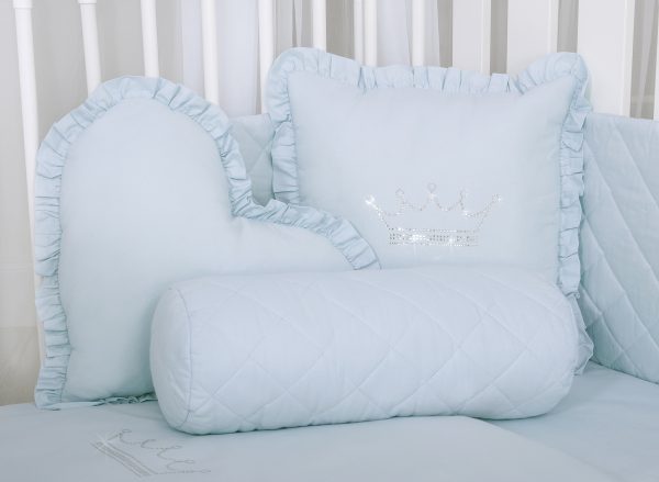 Decorative roller pillow - blue - Image 2