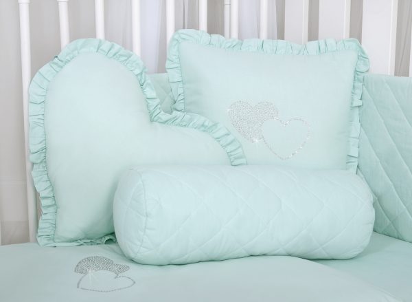 Decorative roller pillow - mint - Image 2