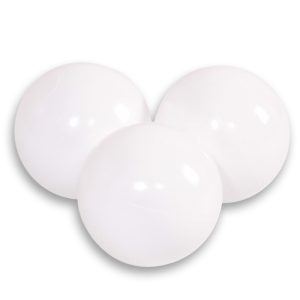 Plastic balls for the dry pool 50pcs - white