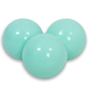 Plastic balls for the dry pool 50pcs - mint