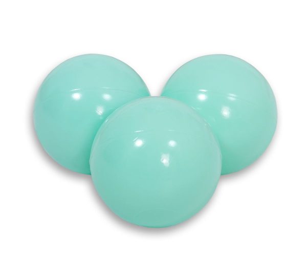 Plastic balls for the dry pool 50pcs - mint