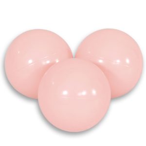 Plastic balls for the dry pool 50pcs - blush