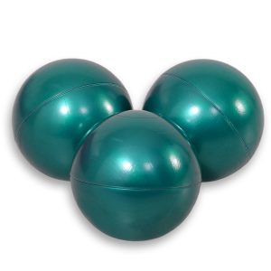 Plastic balls for the dry pool 50pcs - pearl green