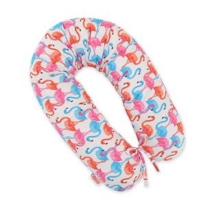 Pregnancy pillow- flamingo