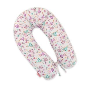 Pregnancy pillow - ballerinas lilac