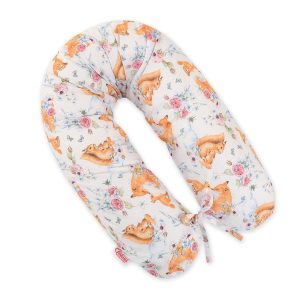 Pregnancy pillow- Longer- Foxes and sqiurrels