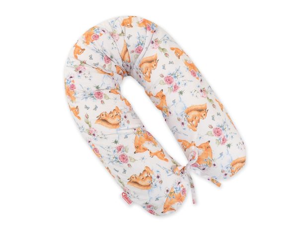 Pregnancy pillow- Longer- Foxes and sqiurrels