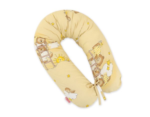 Pregnancy pillow- Longer- Cream ladders