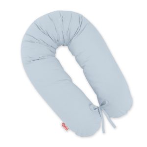 Pregnancy pillow- Longer, removable pillowcase - Blue
