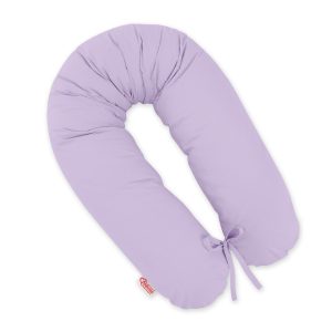 Pregnancy pillow- Longer, removable pillowcase - Lila