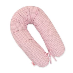 Pregnancy pillow- Longer- Pink strips