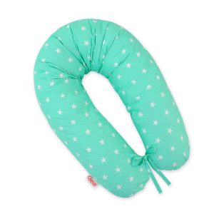 Multifunctional pregnancy pillow Longer - Mint stars