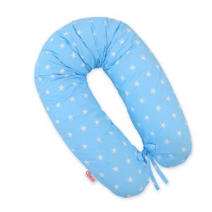 Multifunctional pregnancy pillow Longer - Blue stars