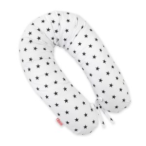 Multifunctional pregnancy pillow Longer - Black stars