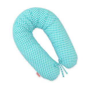 Multifunctional pregnancy pillow Longer - Mini-rosette mint