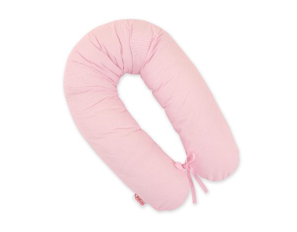 Pregnancy pillow- Longer- Pink strips