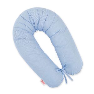 Pregnancy pillow- Longer- Blue strips