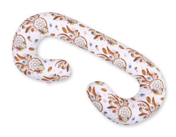 Maternity Support Pillow C - dream catchers white - Image 2