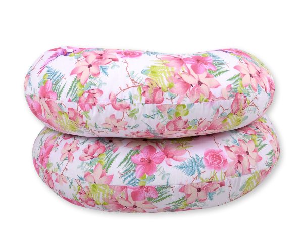 Maternity Support Pillow C - hummingbirds in flowers - Image 3