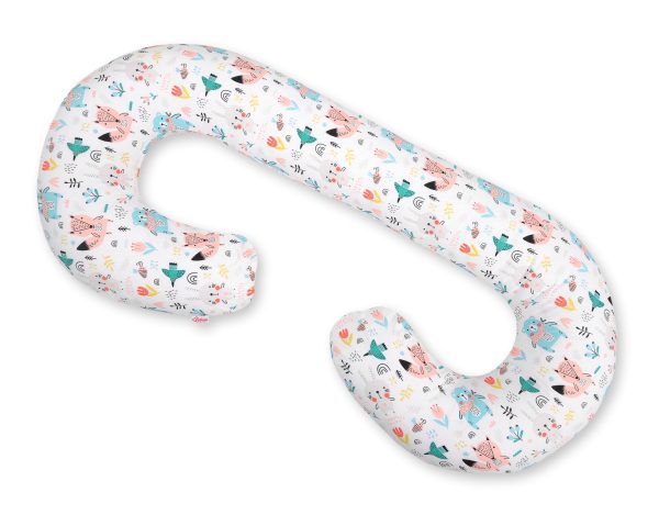 Maternity Support Pillow C - blue teddy bears - Image 2