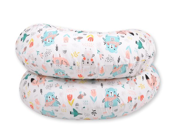 Maternity Support Pillow C - blue teddy bears - Image 3