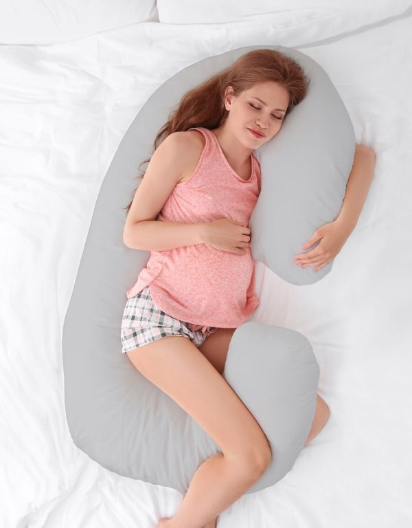 Maternity Support Pillow C - rosette grey - Image 4