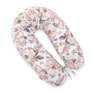 Multifunctional pregnancy pillow Longer - sepia roses
