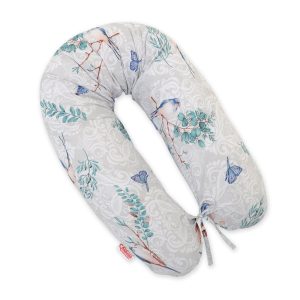 Multifunctional pregnancy pillow Longer - blue birds