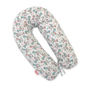 Multifunctional pregnancy pillow Longer - rocking horses