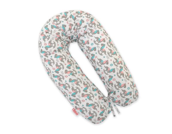 Multifunctional pregnancy pillow Longer - rocking horses