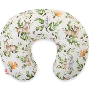 Feeding pillow - Woodland green