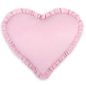 Decorative heart pillow - pink