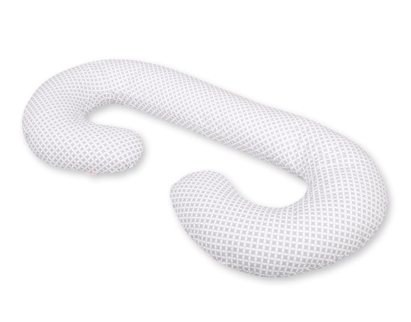 Maternity Support Pillow C - rosette grey