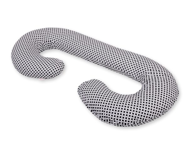 Maternity Support Pillow C - rosette black