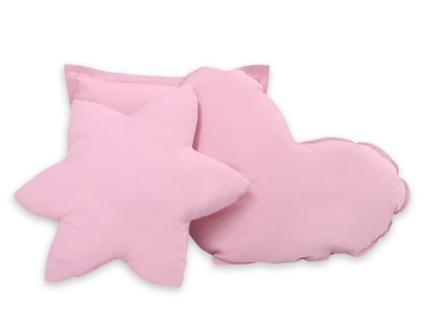 Teepee tent for kids + playmat + pillows + decorative feathers - pink - Image 7
