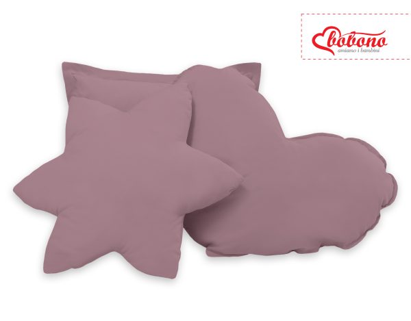 3pcs pillow set - pastel violet - Image 2