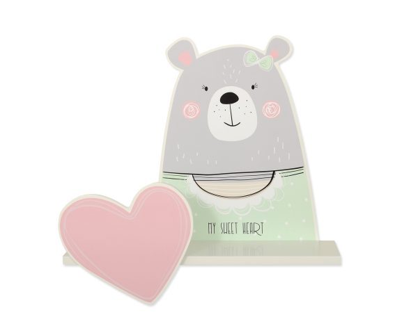 Shelf for children's rooms - Teddy Girl