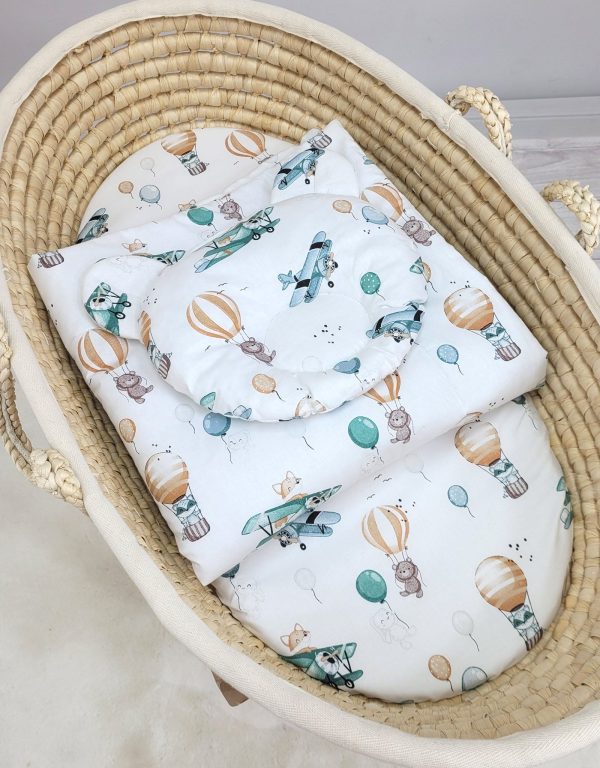 Duvet with pillow Teddy - 2pcs set -  sky adventure - Image 5