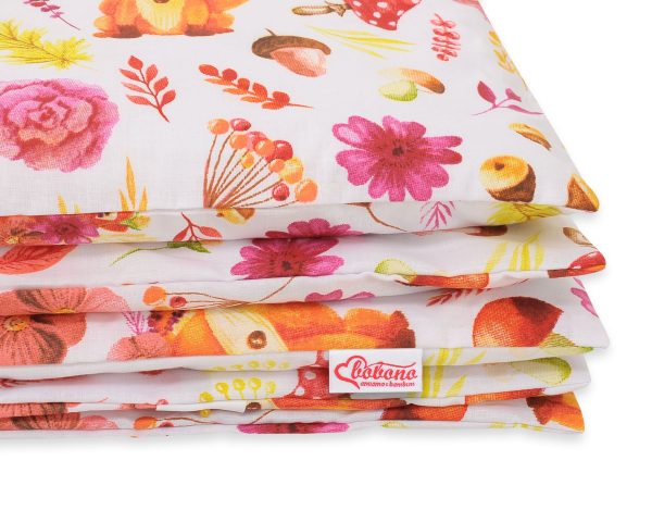 Baby cotton bedding set 2-pcs - fox in a wreath - Image 3