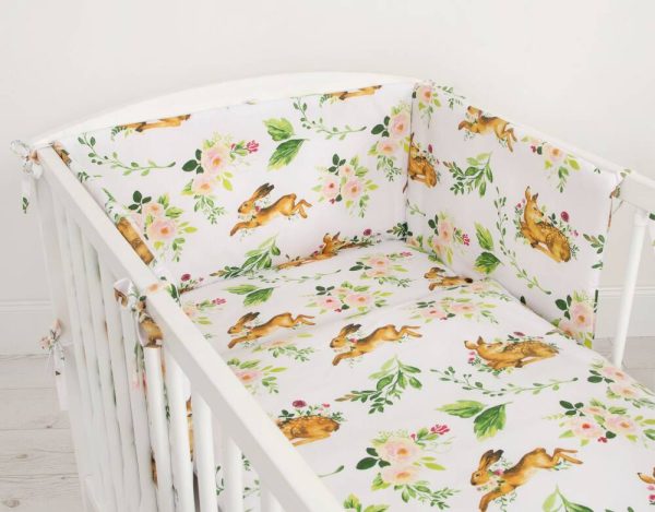 Baby cotton bedding set 2-pcs 135x100 cm- in the forest - Image 4