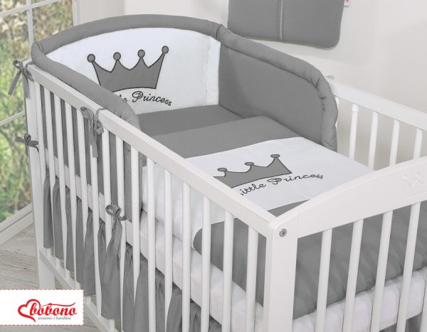 Bedding set 3pcs- Little Prince/Princess anthracite - Image 6