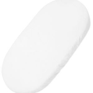 Sheet made of cotton for moses basket mattress 75x35 cm - white