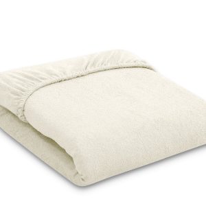 Sheet made of frotte (terry) 140x70cm- Cream